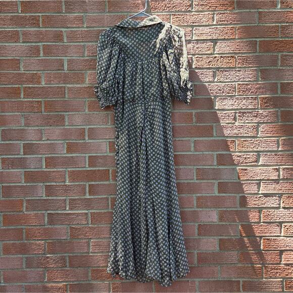 Anthropologie Maeve Constantine Midi Dress Green Size 4 - Picture 3 of 6